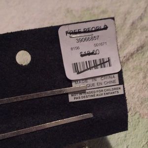 Free People Accessories - NWT Free People Star Droplet bobby pin set silver Free People Accessories - NWT Free People Star Droplet bobby pin set silver